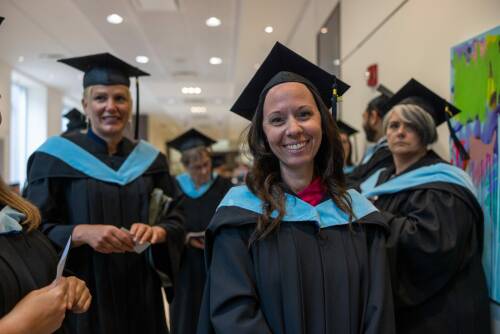 MEd graduation photo