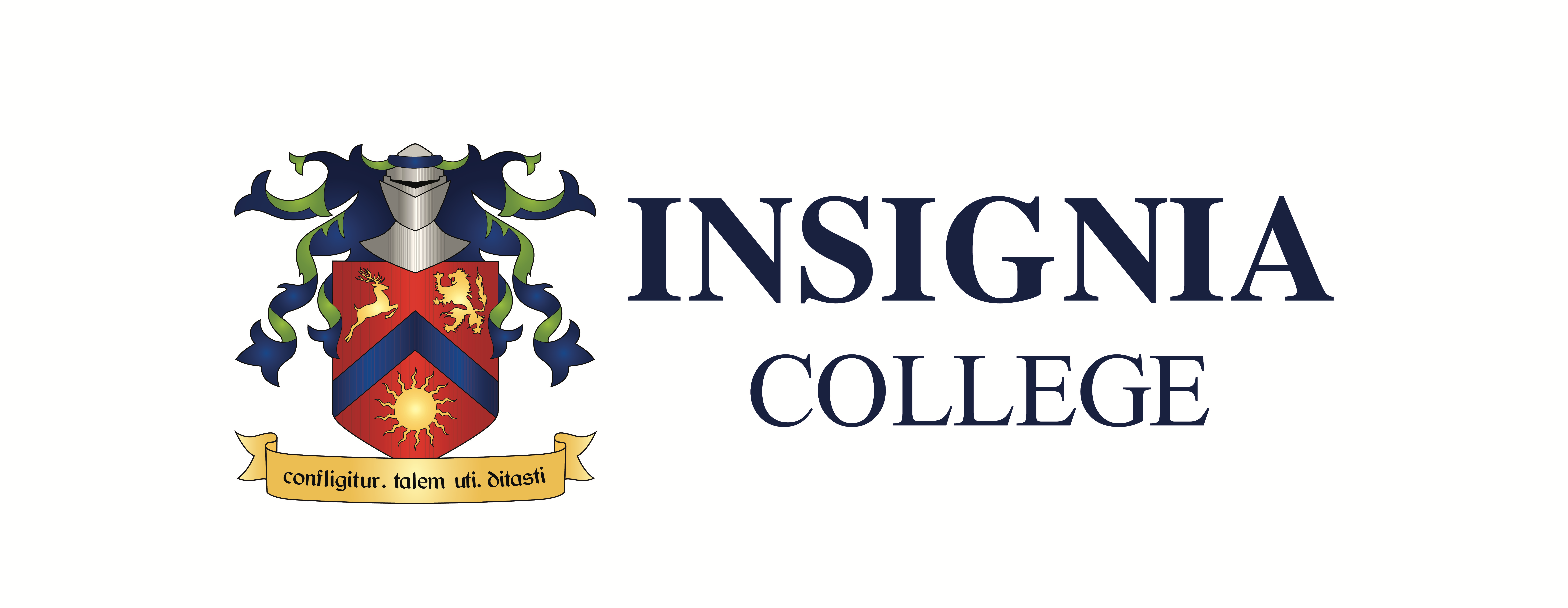 insignia college logo
